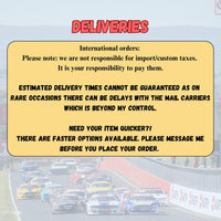 Personalized Supercar Birthday Card Car Lover Birthday Card Customized Car Birthday Card Gift for Car Mad Friend Gift for Son