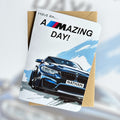 Personalised Sports Car Birthday Card BMW M4 Birthday Card Car Lover Birthday Card Gift For Car Lover Gift for Friend Car Birthday Card