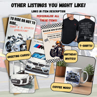 Triumph Bobber Birthday Card Motorbike Birthday Card Biker Birthday Card Motorcycle Birthday Card Triumph Birthday Card MAKE LIFE A RIDE!