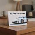 Personalised Supercar Birthday Card | Customised Birthday Card