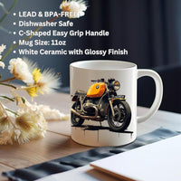 Personalised Coffee Mug Biker Coffee Mug Motorcycle Coffee Mug Motorbike Lover Coffee Mug Gift For Motorcycle Enthusiast Personalised Gift