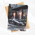 Personalised Supercar Birthday Card