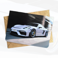 Personalised Sports Car Birthday Card | Gift for Car Lovers