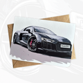 Personalised Supercar Birthday Card | Gift For Car Lovers