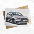 Personalised Sports Car Birthday Card | Gift For Car Lovers