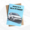 Personalised Car Birthday Card | Car Lover Birthday Card