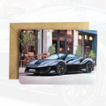 Personalised Supercar Birthday Card