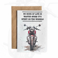 Motorcyclist Enthusiast Birthday Card | Motorbike Birthday Card Biker Birthday Card