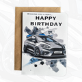 Personalised Car Birthday Card | Gift for Car Lovers