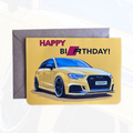 Personalised Sports Car Birthday Card | Gift for Car Lovers