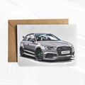 Personalised Sports Car Birthday Card | Gift For Car Lovers