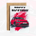 Personalised Car Birthday Card | Gift For Car Lovers