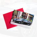 Personalised Supercar Birthday Card