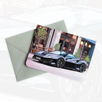 Personalised Supercar Birthday Card
