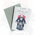 Funny Rude Motorcyclist Birthday Card | Biker Birthday Card