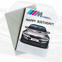 Personalised Sports Car birthday Card | Gift for Car Lovers