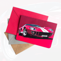 Personalised Supercar Birthday Card | Gift For Car Lovers