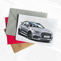 Personalised Sports Car Birthday Card | Gift For Car Lovers