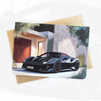 Personalised Supercar Birthday Card | Gift for Car Lover