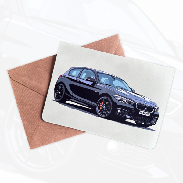 Personalised Car Birthday Card | Gif for Car Lovers