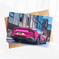 Personalised Supercar Birthday Card | Car Lover Birthday Card