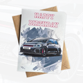 Personalised Sports Car Birthday Card | Gift For Car Lovers