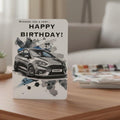 Personalised Fiesta ST Birthday Card Custom Number Plate Card Customised Car Birthday Card Gift for Car Lover Petrol Head Birthday Card