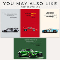 Personalized Supercar Birthday Card Car Lover Birthday Card Customized Car Birthday Card Gift for Car Mad Friend Gift for Son