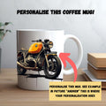 Personalised Coffee Mug Biker Coffee Mug Motorcycle Coffee Mug Motorbike Lover Coffee Mug Gift For Motorcycle Enthusiast Personalised Gift